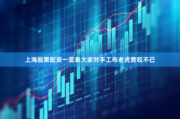 上海股票配资一览表大家对手工布老虎赞叹不已